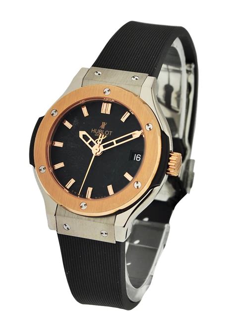 hublot black gold|hublot titanium king gold.